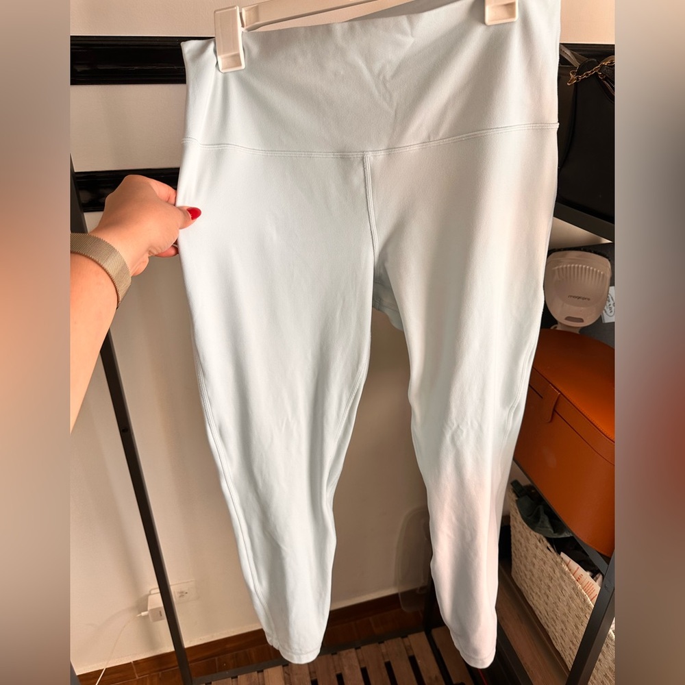 Light Blue High-Waisted Leggings Lululemon